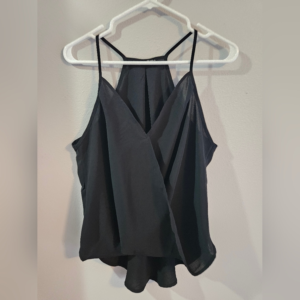 Shein Fold Pleated Cami Tank Top